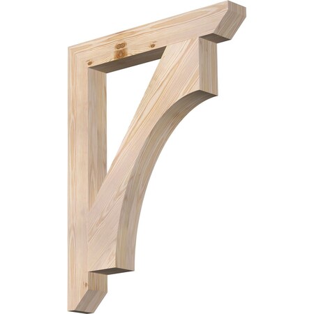 Ekena Millwork Westlake Slat Smooth Bracket, Douglas Fir, 3 1/2"W x 26"D x 34"H BKT04X26X34WTL06SDF